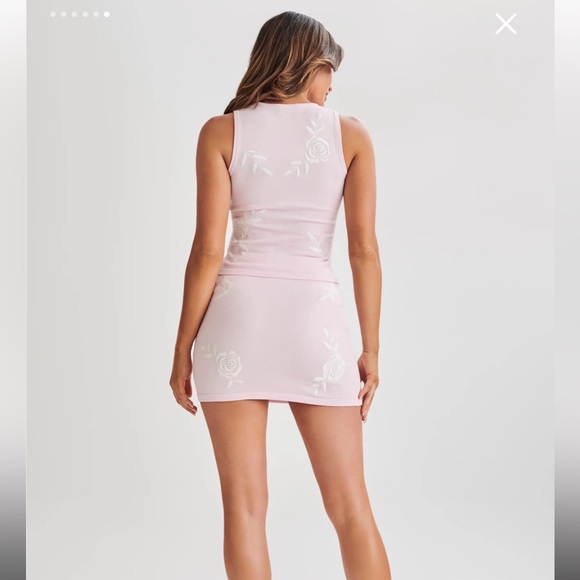 Meshki Pink Floral Knit Set - Picture 5 of 7